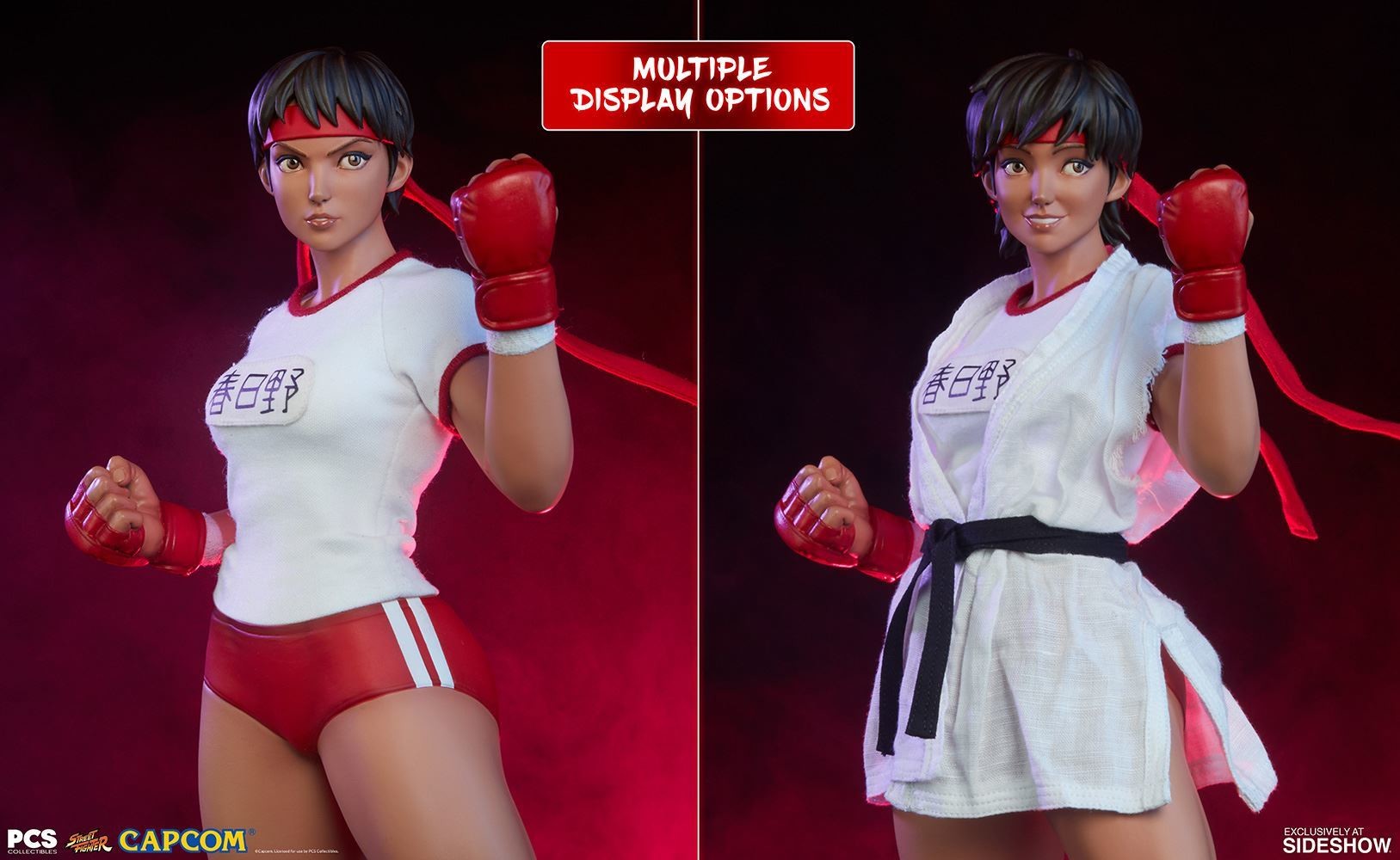 Street Fighter - Kasugano Sakura - Mixed Media - Sakura Gym (Premium Collectibles Studio, Sideshow Collectibles) photo 8