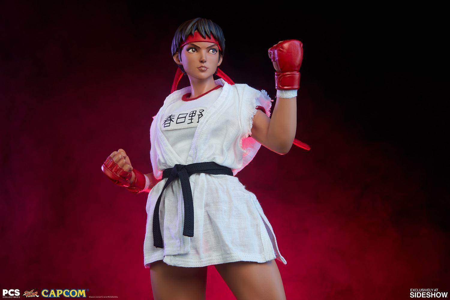 Street Fighter - Kasugano Sakura - Mixed Media - Sakura Gym (Premium Collectibles Studio, Sideshow Collectibles) photo 9