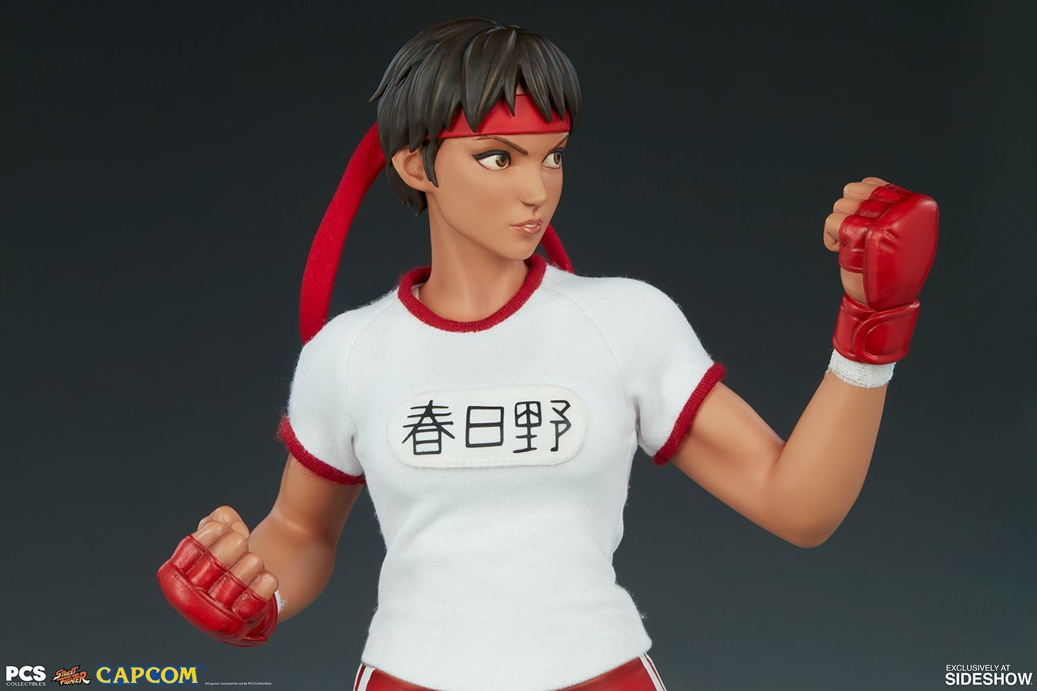 Street Fighter - Kasugano Sakura - Mixed Media - Sakura Gym (Premium Collectibles Studio, Sideshow Collectibles) photo 12