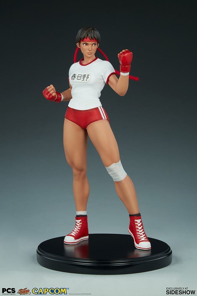 Street Fighter - Kasugano Sakura - Mixed Media - Sakura Gym (Premium Collectibles Studio, Sideshow Collectibles) photo 14