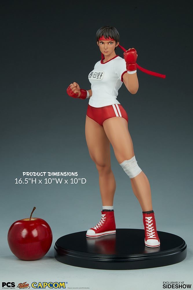 Street Fighter - Kasugano Sakura - Mixed Media - Sakura Gym (Premium Collectibles Studio, Sideshow Collectibles) photo 15