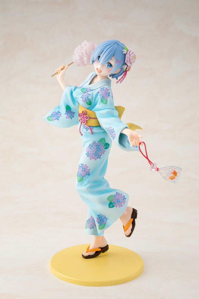 Re:Zero kara Hajimeru Isekai Seikatsu - Rem - KDcolle - 1/7 - Yukata Ver., Repaint (Kadokawa, Revolve) photo 4