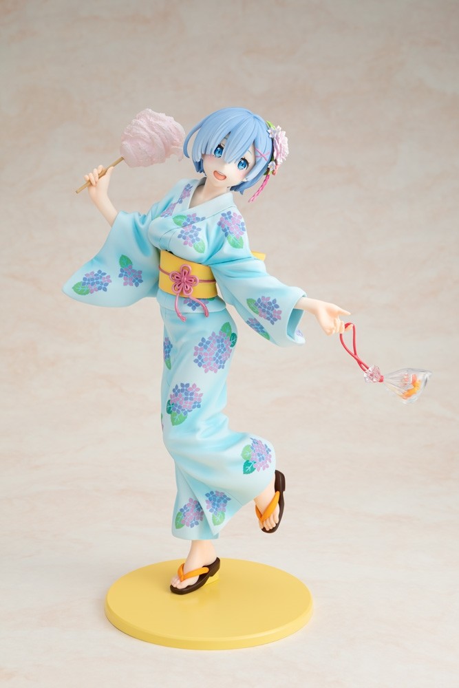 Re:Zero kara Hajimeru Isekai Seikatsu - Rem - KDcolle - 1/7 - Yukata Ver., Repaint (Kadokawa, Revolve) photo 5
