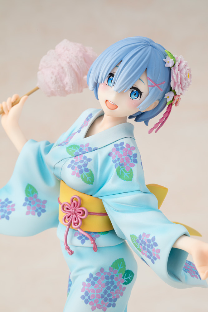 Re:Zero kara Hajimeru Isekai Seikatsu - Rem - KDcolle - 1/7 - Yukata Ver., Repaint (Kadokawa, Revolve) photo 7