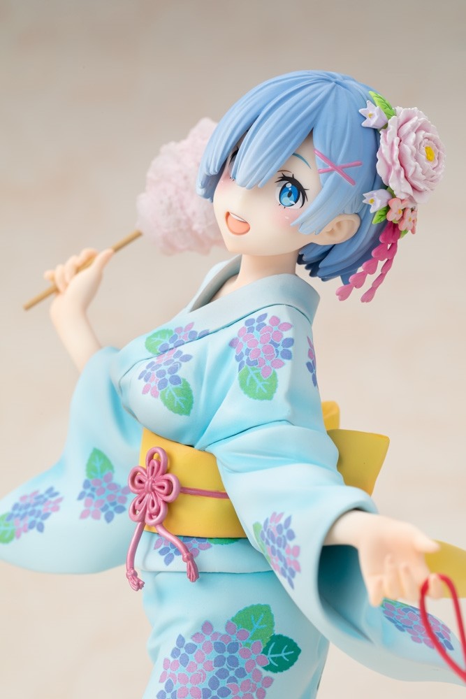 Re:Zero kara Hajimeru Isekai Seikatsu - Rem - KDcolle - 1/7 - Yukata Ver., Repaint (Kadokawa, Revolve) photo 8