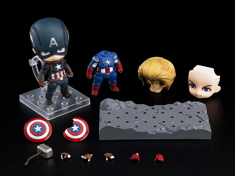 Avengers: Endgame - Captain America - Nendoroid  (#1218-DX) - Endgame Edition, DX Ver. (Good Smile Company) photo 2