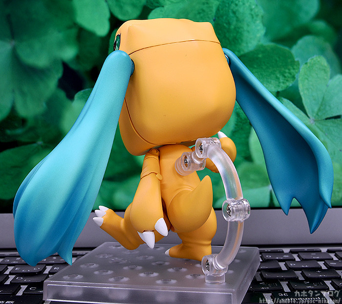 Digimon Adventure - Vocaloid - Hatsune Miku - Nendoroid  (#1439) - Kigurumi Agumon Ver. (Good Smile Company, Plex) photo 7