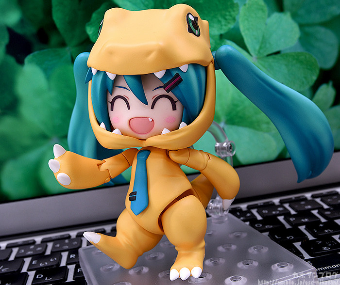 Digimon Adventure - Vocaloid - Hatsune Miku - Nendoroid  (#1439) - Kigurumi Agumon Ver. (Good Smile Company, Plex) photo 12