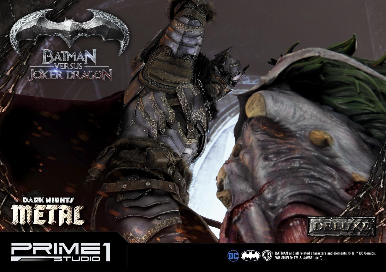 Dark Nights: Metal - Batman - Joker - Museum Masterline Series  (MMDCMT-02DX) - 1/3 (Prime 1 Studio) photo 9