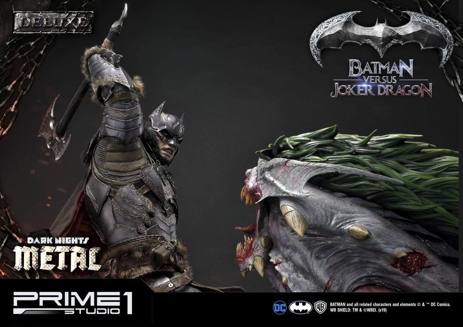 Dark Nights: Metal - Batman - Joker - Museum Masterline Series  (MMDCMT-02DX) - 1/3 (Prime 1 Studio) photo 21