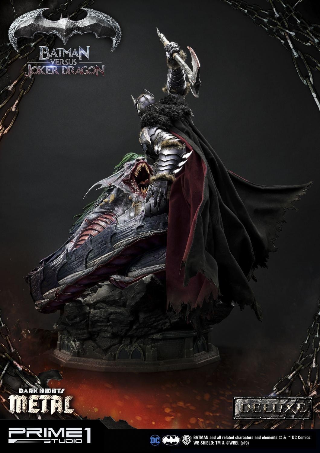 Dark Nights: Metal - Batman - Joker - Museum Masterline Series  (MMDCMT-02DX) - 1/3 (Prime 1 Studio) photo 33