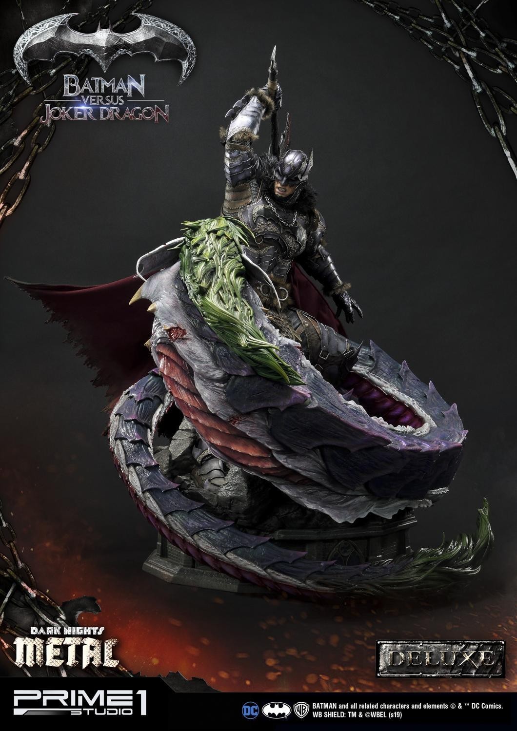 Dark Nights: Metal - Batman - Joker - Museum Masterline Series  (MMDCMT-02DX) - 1/3 (Prime 1 Studio) photo 35