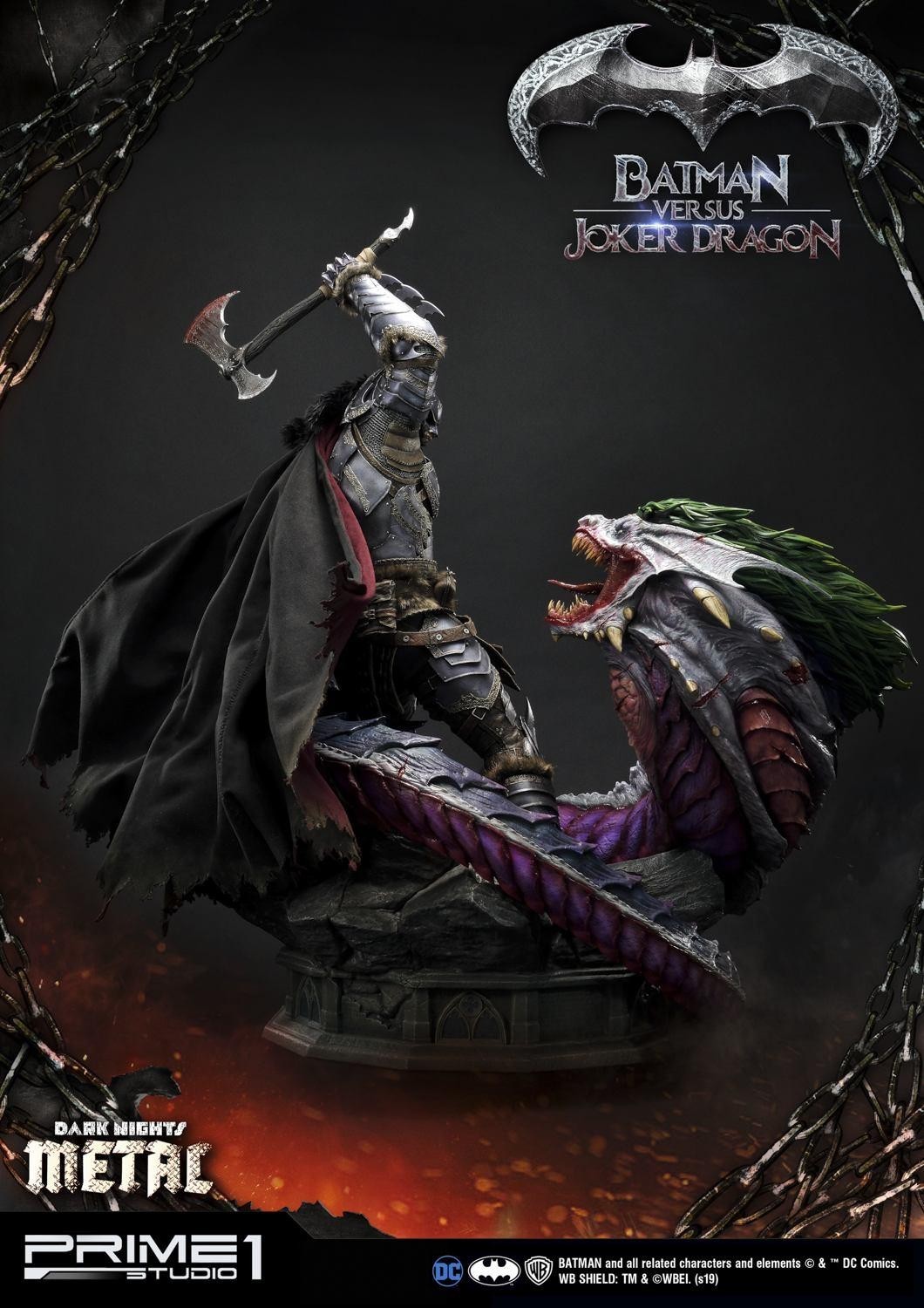 Dark Nights: Metal - Batman - Joker - Museum Masterline Series  (MMDCMT-02DX) - 1/3 (Prime 1 Studio) photo 44