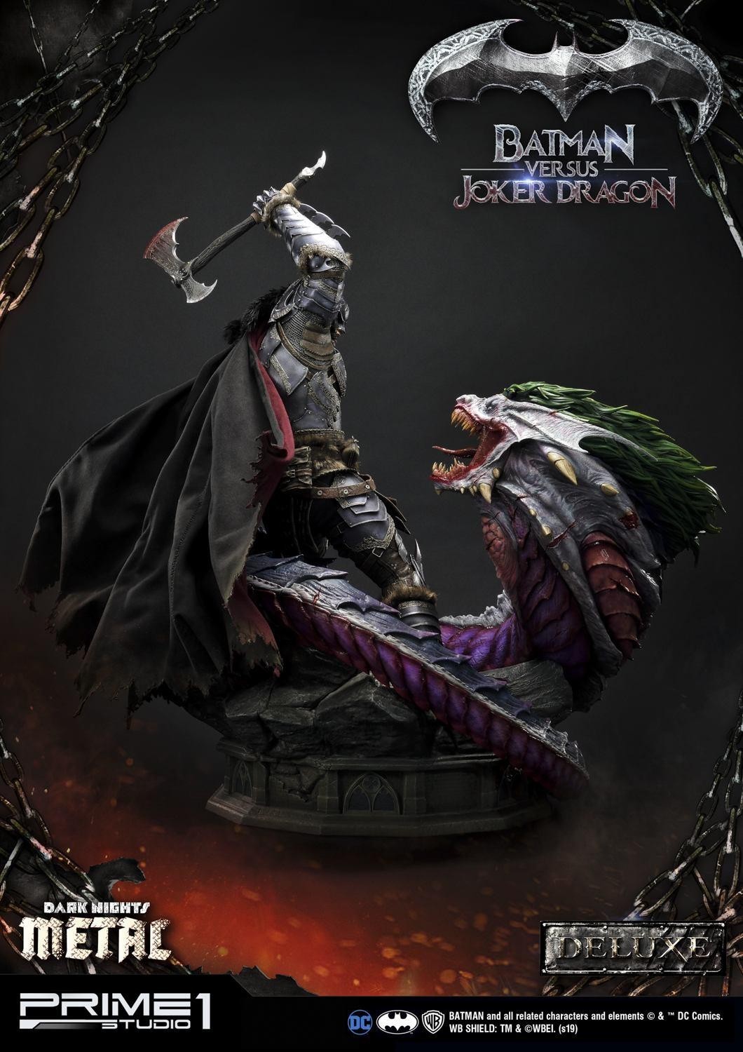 Dark Nights: Metal - Batman - Joker - Museum Masterline Series  (MMDCMT-02DX) - 1/3 (Prime 1 Studio) photo 52