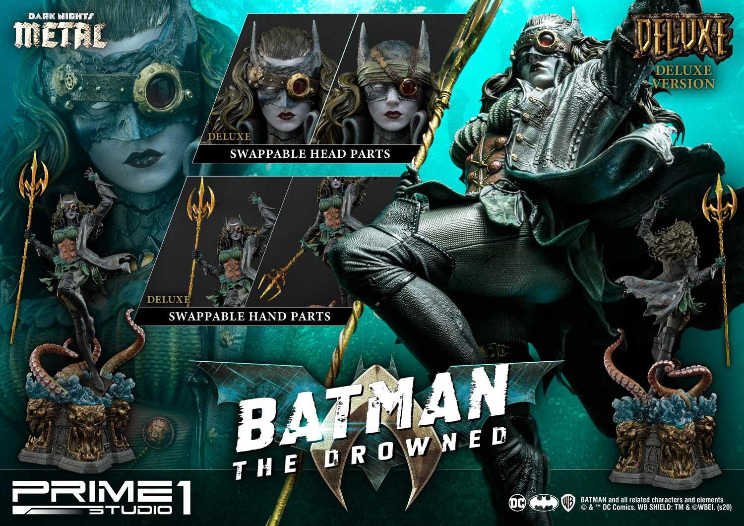 Dark Nights: Metal - The Drowned - Museum Masterline Series (MMDCMT-03DX) - 1/3 - DX Version (Prime 1 Studio) photo 6