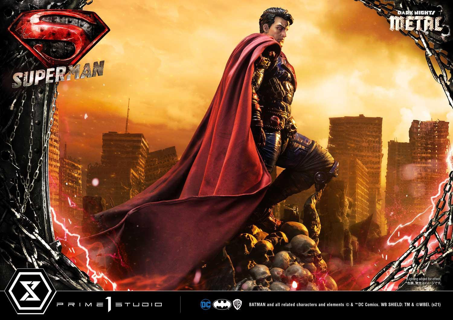 Dark Nights: Metal - Superman - Museum Masterline Series  (MMDCMT-08) - 1/3 (Prime 1 Studio) photo 3