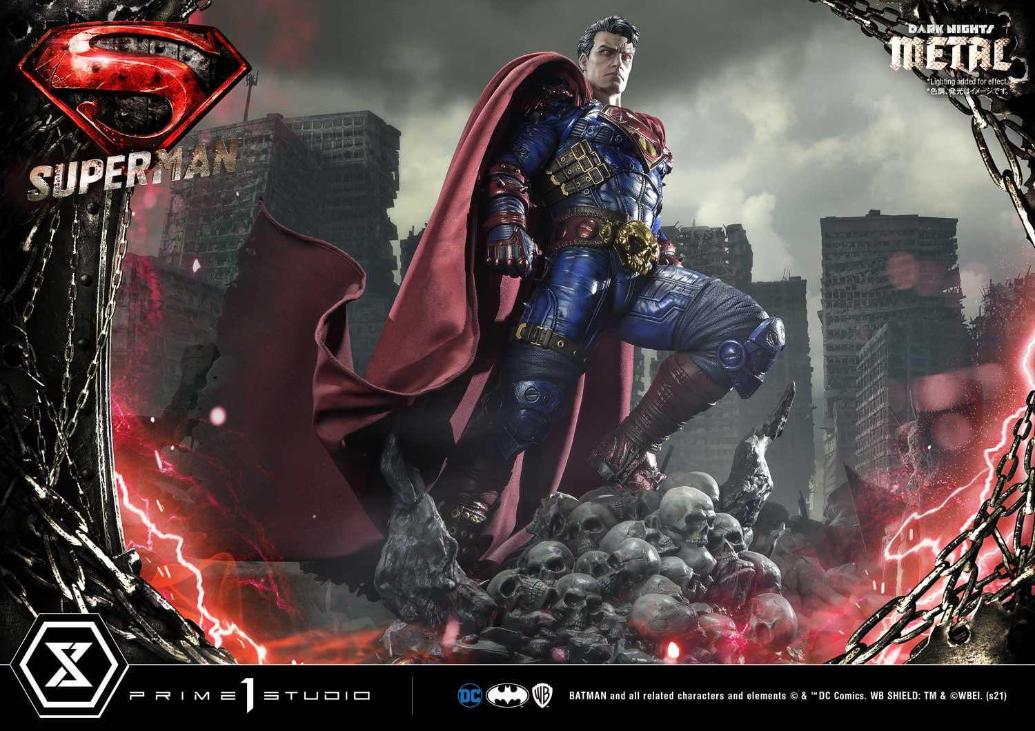 Dark Nights: Metal - Superman - Museum Masterline Series  (MMDCMT-08) - 1/3 (Prime 1 Studio) photo 5