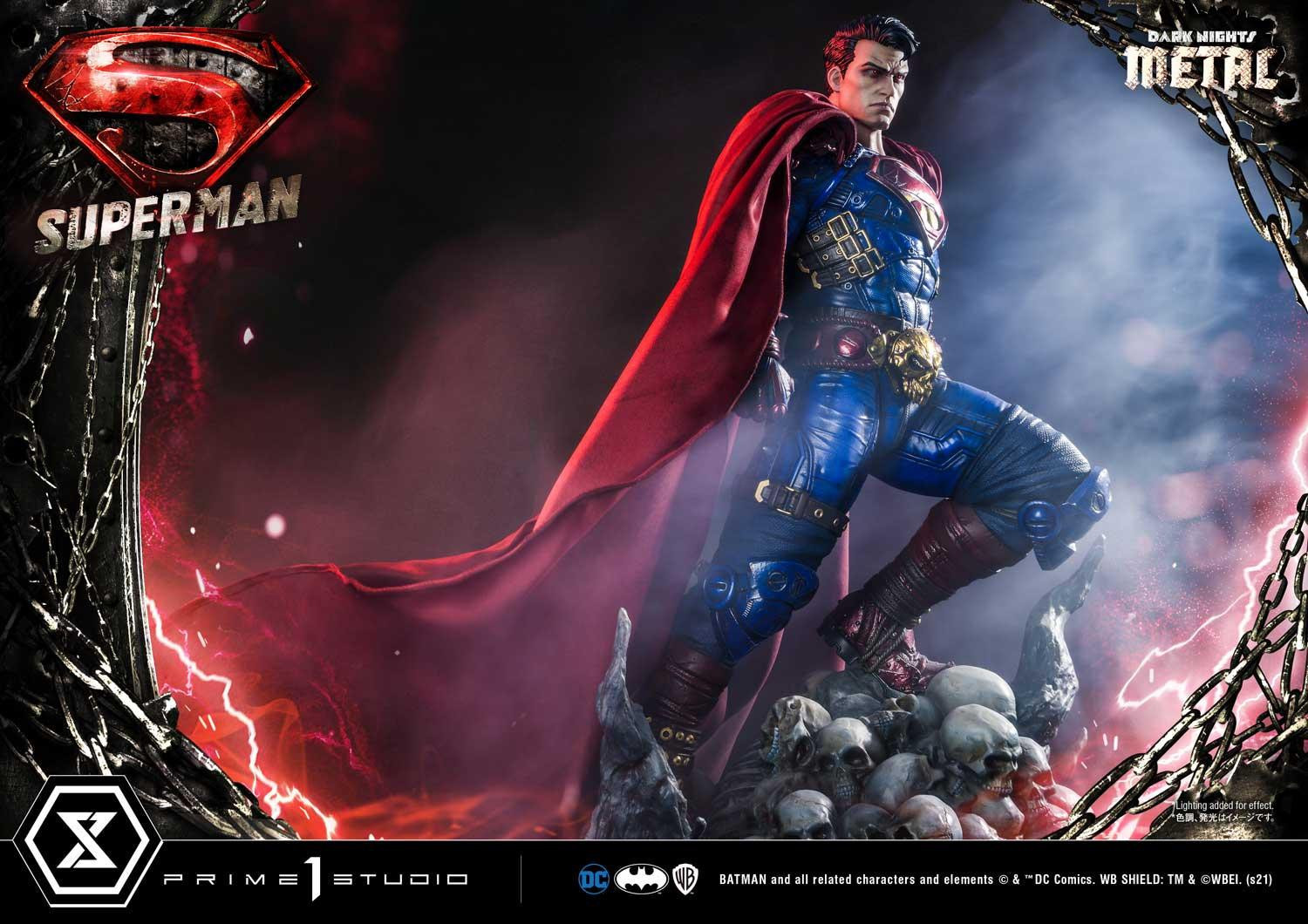 Dark Nights: Metal - Superman - Museum Masterline Series  (MMDCMT-08) - 1/3 (Prime 1 Studio) photo 8