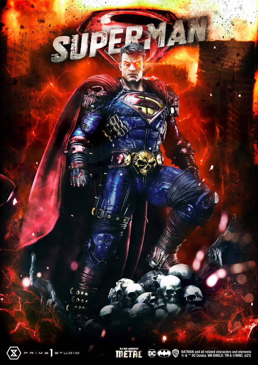 Dark Nights: Metal - Superman - Museum Masterline Series  (MMDCMT-08) - 1/3 (Prime 1 Studio) photo 23