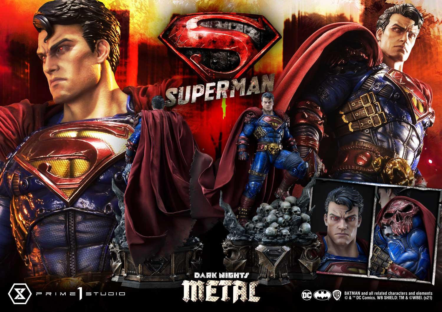 Dark Nights: Metal - Superman - Museum Masterline Series  (MMDCMT-08) - 1/3 (Prime 1 Studio) photo 25
