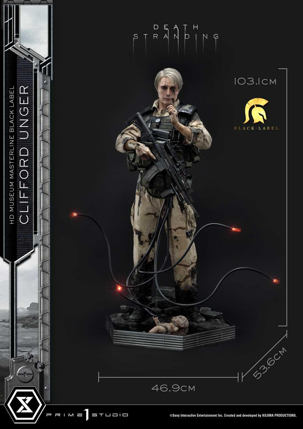 Death Stranding - Cliff - High Definition Museum Masterline Black Label  (HDMMBLDS-02) - 1/2 (Prime 1 Studio) photo 16