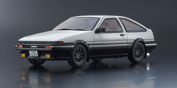 Shin Gekijouban Initial D - Fujiwara Takumi - 1/18 Initial D The Movie Toyota Sprinter Trueno With Takumi Fujiwara Resin Model - 1/18 (Kyosho) photo 5