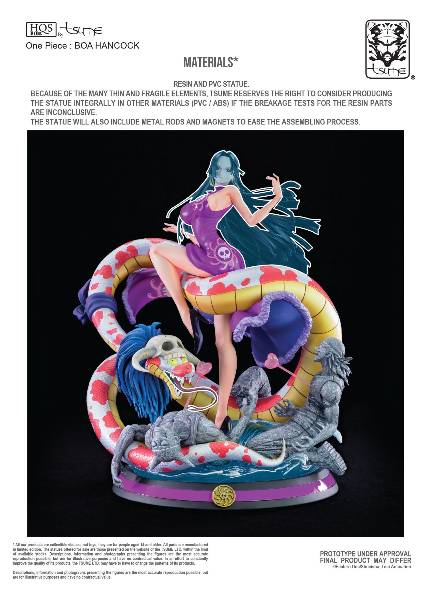 One Piece - Boa Hancock - Salome - HQS+ - 1/4 (Tsume) photo 7