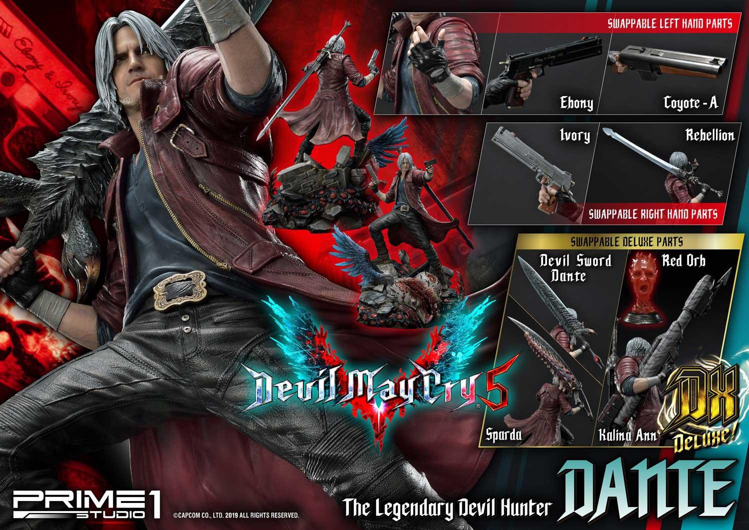 Devil May Cry 5 - Dante - Ultimate Premium Masterline  (UPMDMCV-02DX) - 1/4 - DX Version (Prime 1 Studio) photo 5