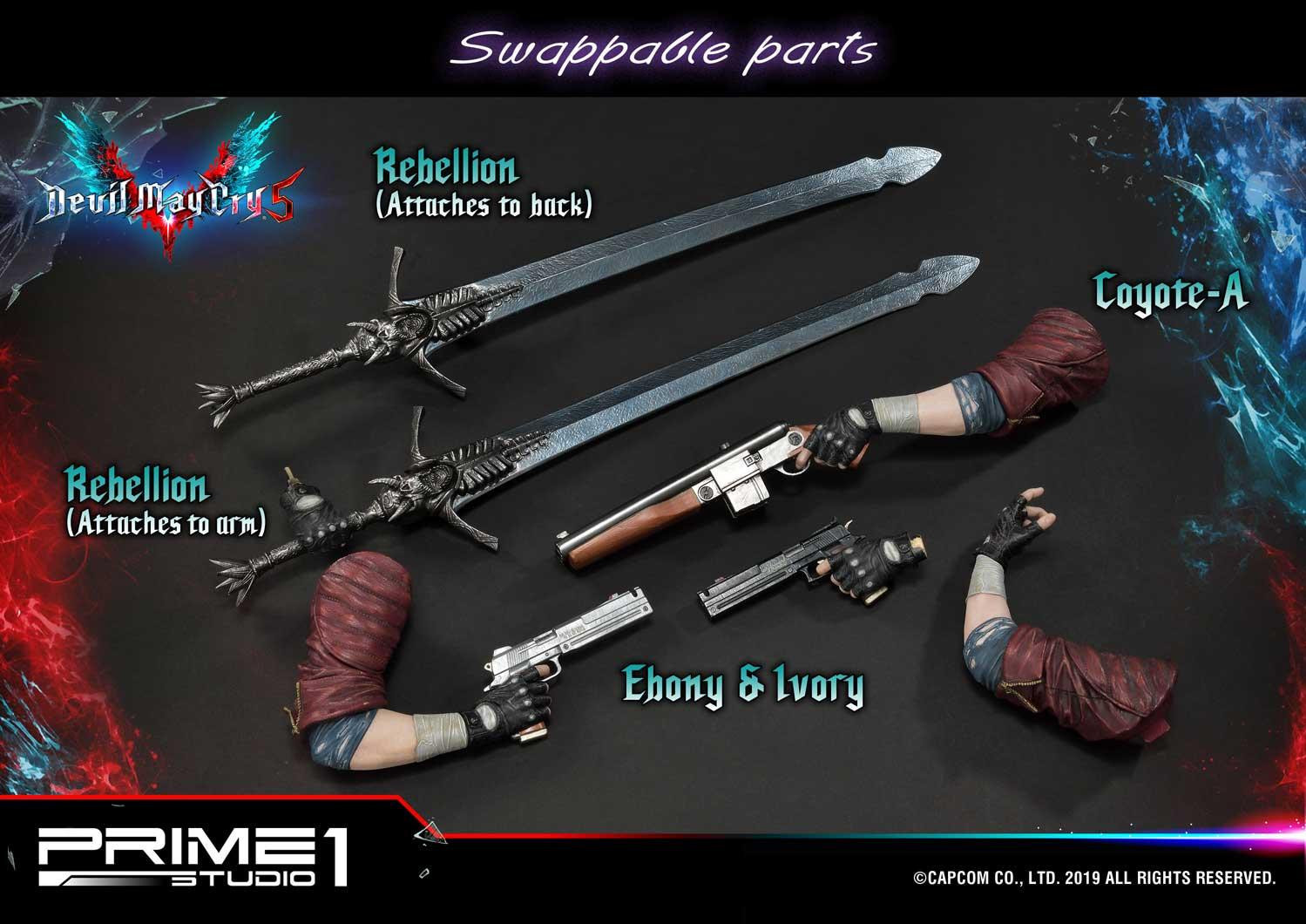 Devil May Cry 5 - Dante - Ultimate Premium Masterline  (UPMDMCV-02DX) - 1/4 - DX Version (Prime 1 Studio) photo 23