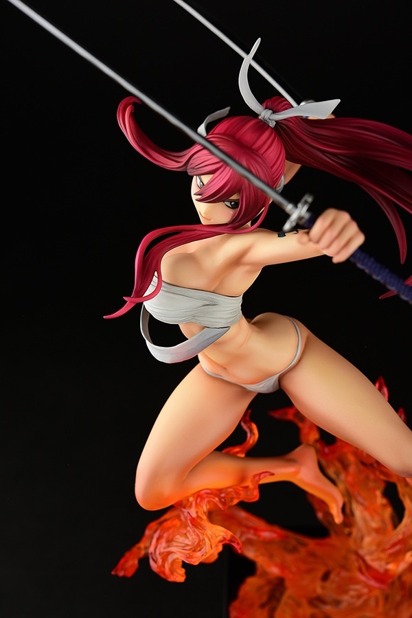 Fairy Tail - Erza Scarlet - 1/6 - Samurai Light Flame Manjo ver. Rouge (Orca Toys) photo 2