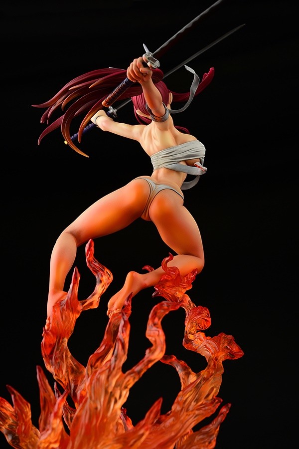 Fairy Tail - Erza Scarlet - 1/6 - Samurai Light Flame Manjo ver. Rouge (Orca Toys) photo 3
