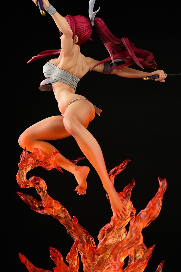 Fairy Tail - Erza Scarlet - 1/6 - Samurai Light Flame Manjo ver. Rouge (Orca Toys) photo 4