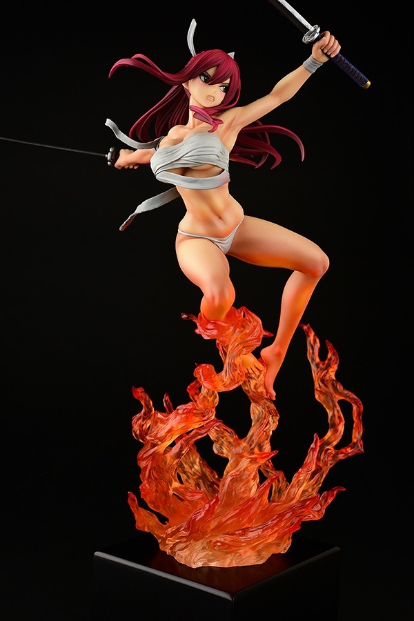 Fairy Tail - Erza Scarlet - 1/6 - Samurai Light Flame Manjo ver. Rouge (Orca Toys) photo 5