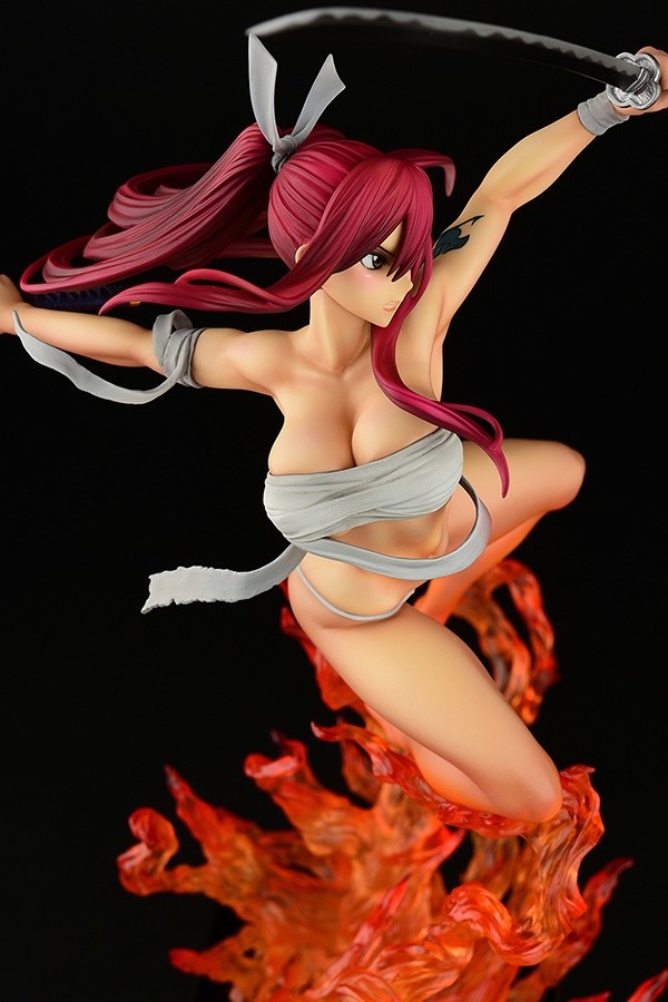 Fairy Tail - Erza Scarlet - 1/6 - Samurai Light Flame Manjo ver. Rouge (Orca Toys) photo 7