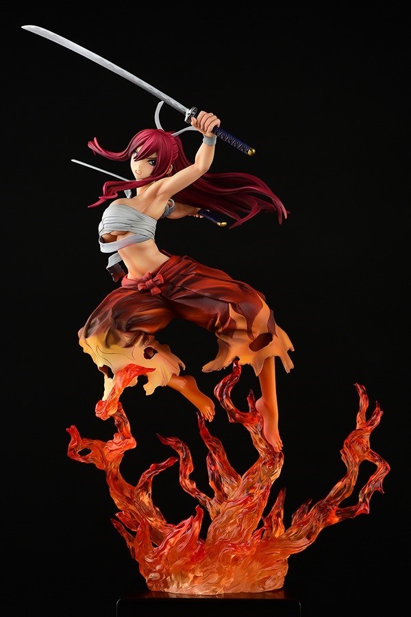 Fairy Tail - Erza Scarlet - 1/6 - Samurai Light Flame Manjo ver. Rouge (Orca Toys) photo 12
