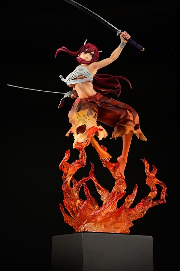 Fairy Tail - Erza Scarlet - 1/6 - Samurai Light Flame Manjo ver. Rouge (Orca Toys) photo 14