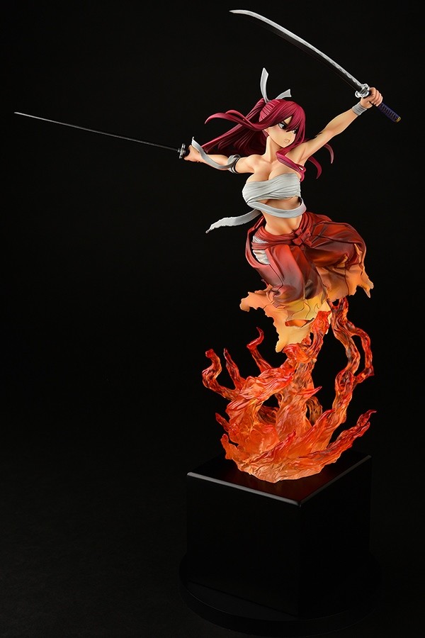 Fairy Tail - Erza Scarlet - 1/6 - Samurai Light Flame Manjo ver. Rouge (Orca Toys) photo 16