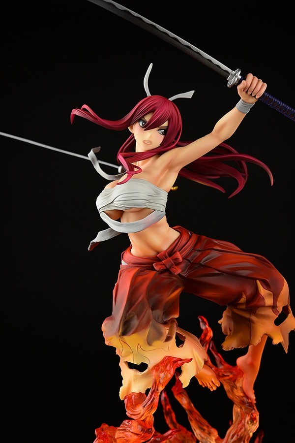 Fairy Tail - Erza Scarlet - 1/6 - Samurai Light Flame Manjo ver. Rouge (Orca Toys) photo 17