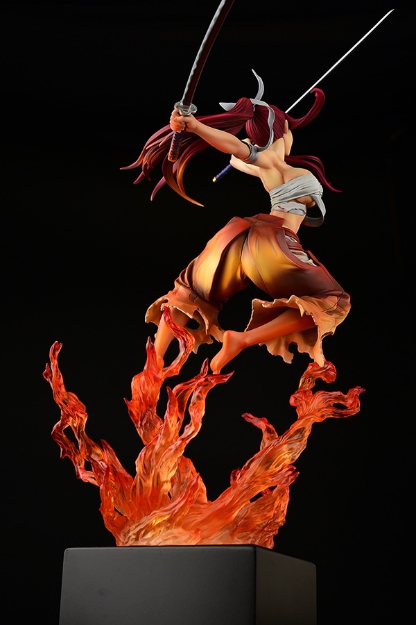 Fairy Tail - Erza Scarlet - 1/6 - Samurai Light Flame Manjo ver. Rouge (Orca Toys) photo 19