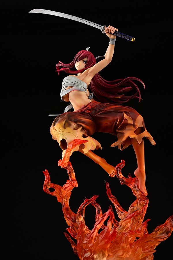 Fairy Tail - Erza Scarlet - 1/6 - Samurai Light Flame Manjo ver. Rouge (Orca Toys) photo 21