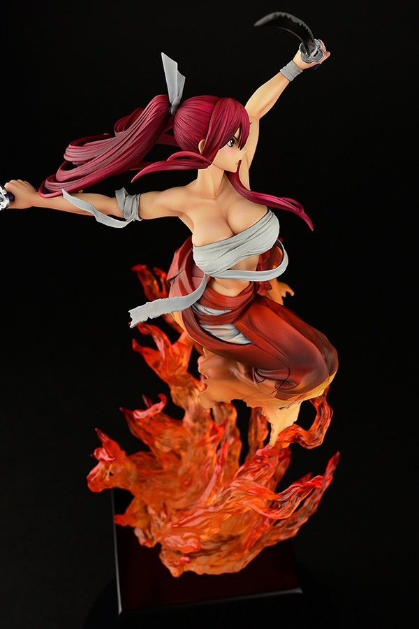 Fairy Tail - Erza Scarlet - 1/6 - Samurai Light Flame Manjo ver. Rouge (Orca Toys) photo 22
