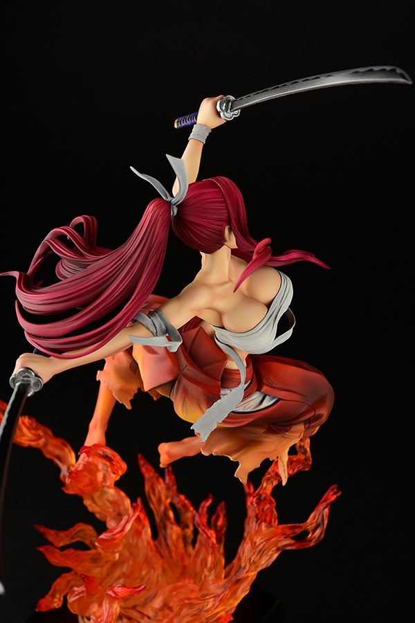 Fairy Tail - Erza Scarlet - 1/6 - Samurai Light Flame Manjo ver. Rouge (Orca Toys) photo 23