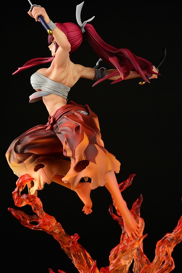 Fairy Tail - Erza Scarlet - 1/6 - Samurai Light Flame Manjo ver. Rouge (Orca Toys) photo 24
