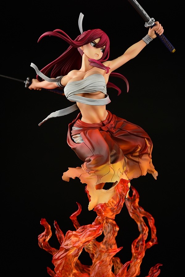 Fairy Tail - Erza Scarlet - 1/6 - Samurai Light Flame Manjo ver. Rouge (Orca Toys) photo 28