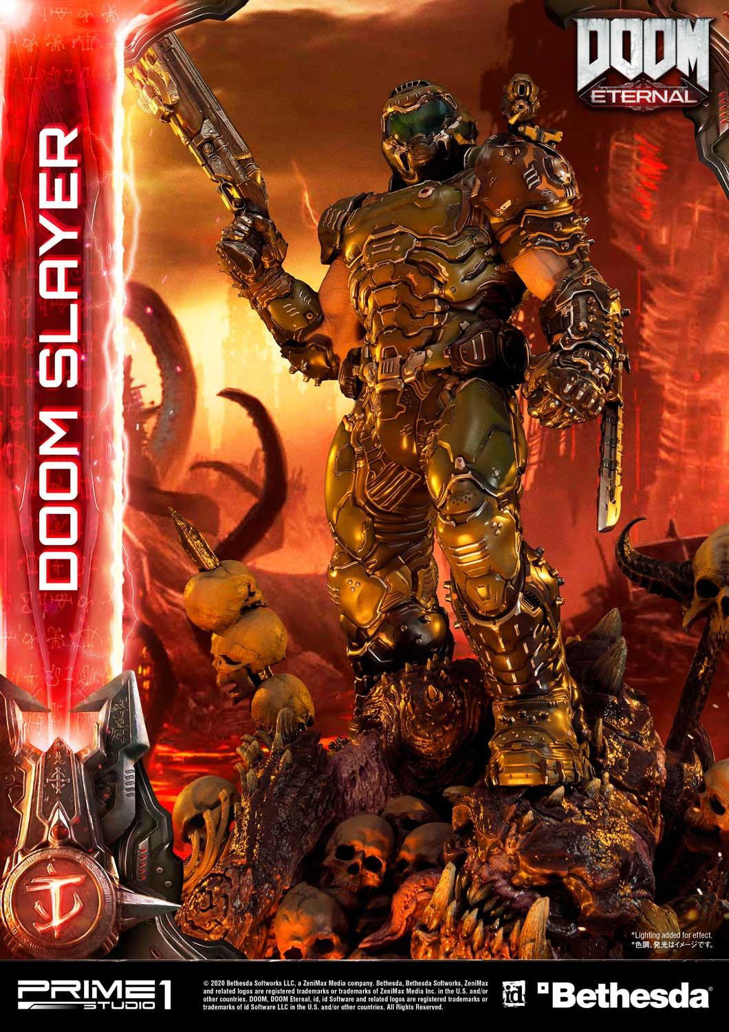 Doom Eternal - Doom Slayer - Pinky - Museum Masterline Series  (UMMDOOM-01UT) - 1/3 - Ultimate Version (Prime 1 Studio) photo 12