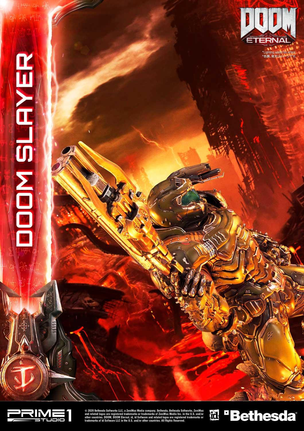 Doom Eternal - Doom Slayer - Pinky - Museum Masterline Series  (UMMDOOM-01UT) - 1/3 - Ultimate Version (Prime 1 Studio) photo 22