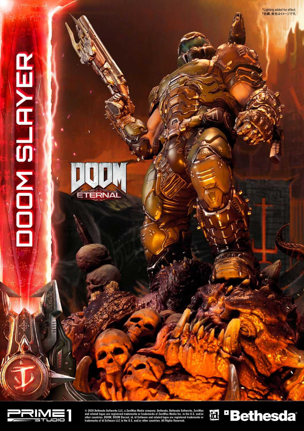 Doom Eternal - Doom Slayer - Pinky - Museum Masterline Series  (UMMDOOM-01UT) - 1/3 - Ultimate Version (Prime 1 Studio) photo 27