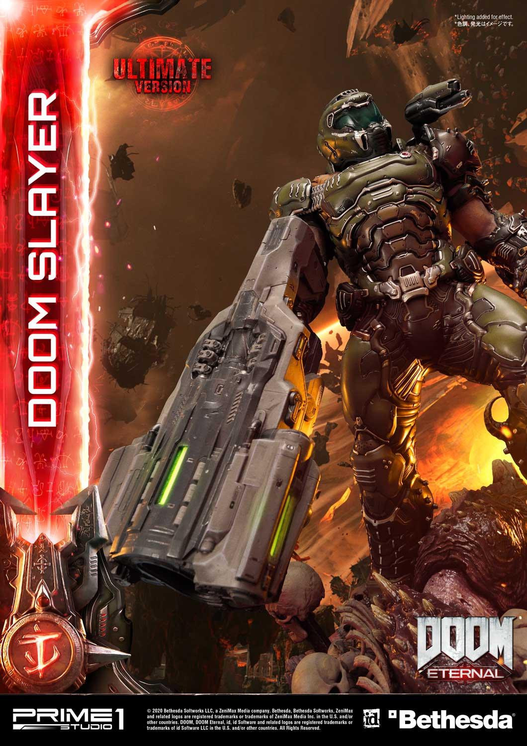 Doom Eternal - Doom Slayer - Pinky - Museum Masterline Series  (UMMDOOM-01UT) - 1/3 - Ultimate Version (Prime 1 Studio) photo 46