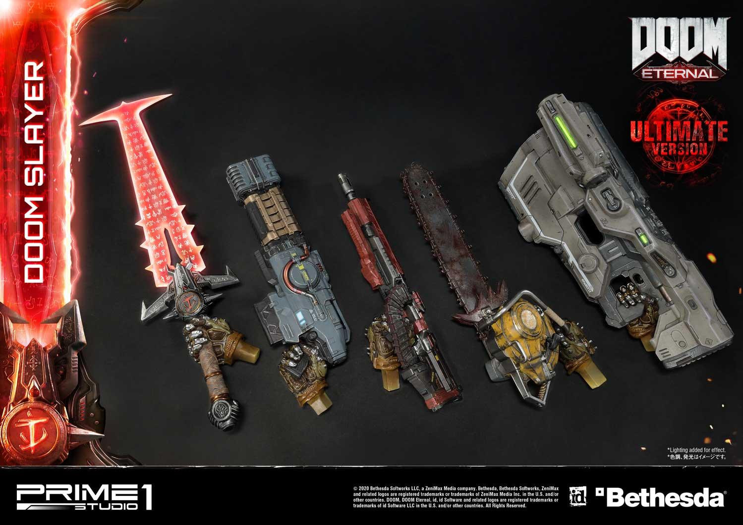 Doom Eternal - Doom Slayer - Pinky - Museum Masterline Series  (UMMDOOM-01UT) - 1/3 - Ultimate Version (Prime 1 Studio) photo 50