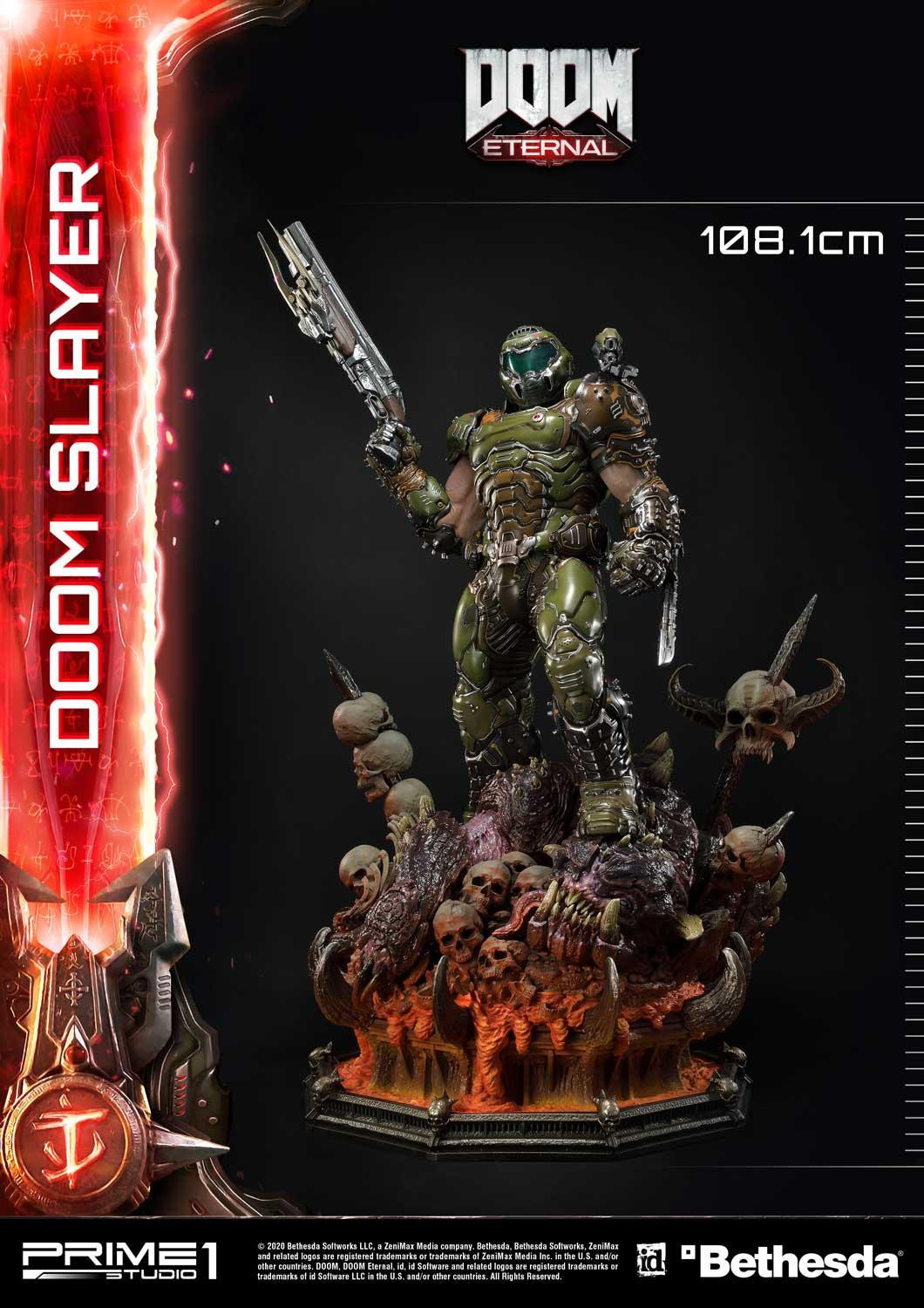 Doom Eternal - Doom Slayer - Pinky - Museum Masterline Series  (UMMDOOM-01UT) - 1/3 - Ultimate Version (Prime 1 Studio) photo 52